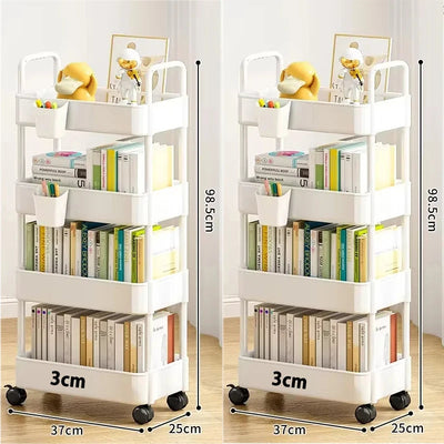 woodenbookshelfwithstorage